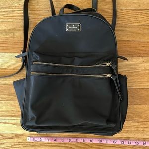 Black Kate Spade Backpack